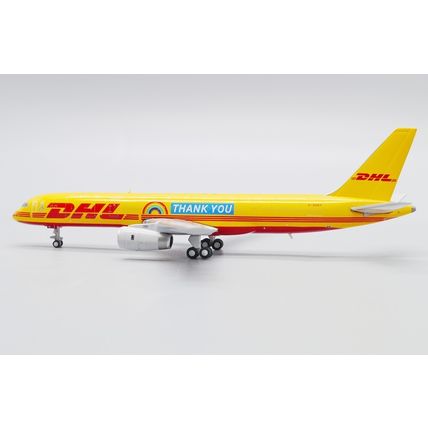 B757-200(PCF) DHL THANK YOU REG: G-DHKF W/ANTENNA - JC WINGS JC40038 1/400