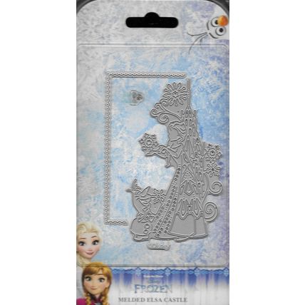 Disney. Melded Elsa Castle Die Set. Die Cutting Cardmaking Scrapbooking Crafts