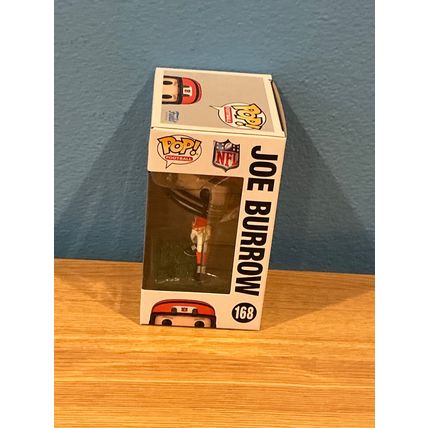 Funko Pop! Joe Burrow #168 Facsimile Laser Autographed Figure (Box & Protector)