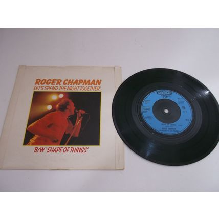 ROGER CHAPMAN - LET'S SPEND THE NIGHT TOGETHER (1979) 7" SINGLE