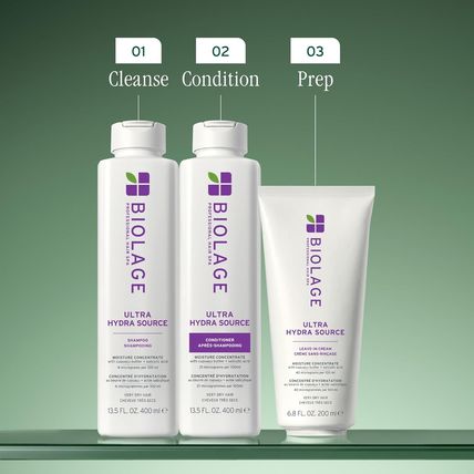 Biolage Ultra Hydra Source Shampoo - Deeply Moisturizes Very Dry Hair, for Thick