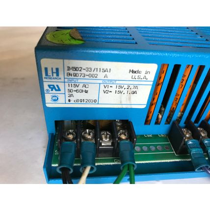 LH RESEARCH POWER SUPPLY IM502-33/115A1 ,849073-002 A,AA