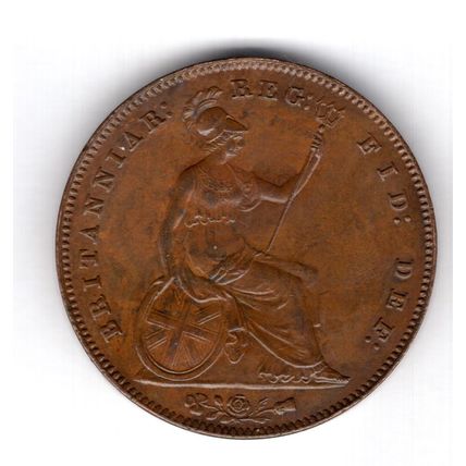 Great Britain. Victoria. Penny 1854. dy16216