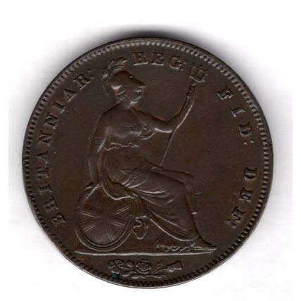 Great Britain. Victoria. Penny 1854. dy15906