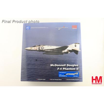 F-4B PHANTOM II 149411 VF-143 "PUKIN DOGS" 1967, - HOBBY MASTER HA19051 1/72