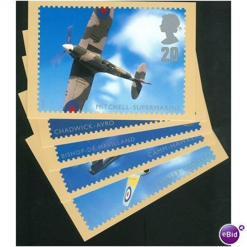 GB PHQ's mint set 1997 - British Aircraft Designers