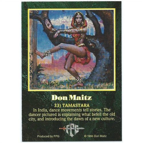 Don Maitz Series 1 Fantasy Art - #33 - Tamastara