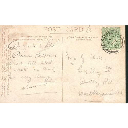 Shurey's series Antique PC 1909 - Crowland Bridge, Nr. Peterboro, Cambridgeshire