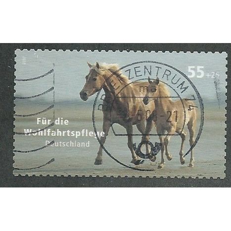 GER 2007 €0.55 +25(S/A) ' PETS -HORSES' FINE USED (EBID47-629)