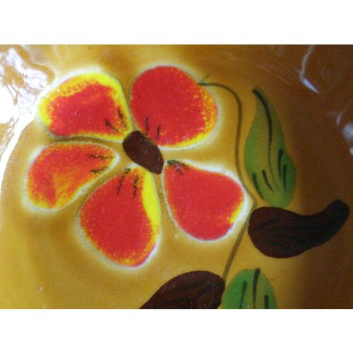 Colourful Vintage French Studio Pottery Dish