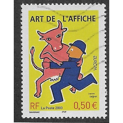 FRA 2003 50c 'EUROPA' FINE USED (EBID56-052)