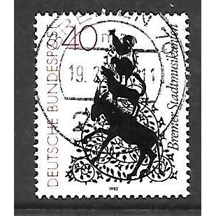 GERMANY 1982 40pf THE TOWN BAND SG 1984 FINE USED