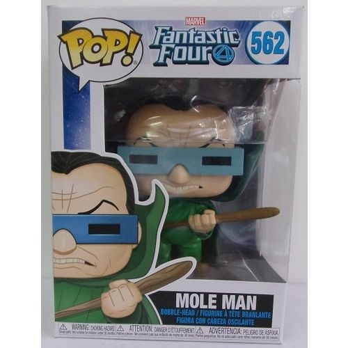 FUNKO / POP ' MOLE MAN . ' Fantastic Four series (2019)