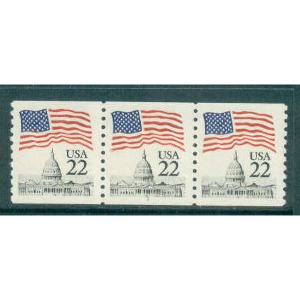 2115a 22c U.S. Flag Fine MNH PNC 1/3 V0755