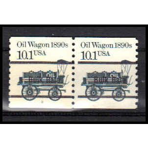 2130c 10.1c Oil Wagon Fine MNH Dry Gum PNC 2/3 Number Gap Blk PA0734