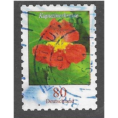 GER 2019 €0.80 (S/A) 'FLOWERS -KAPUZINERKRESSE' FINE USED (EBID77-915)