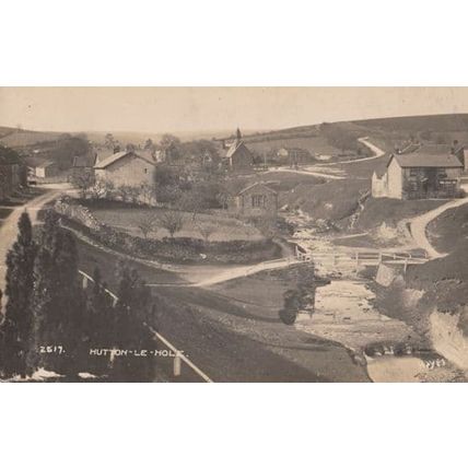 Hutton Le Hole Bridge Antique WW2 Postcard