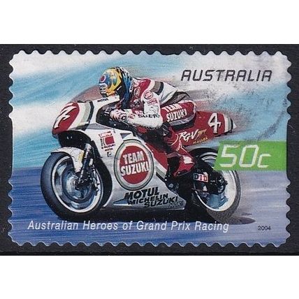Australia 2004 SG 2458 Used - Transport/Motorcycles/Racing (D-732-02)