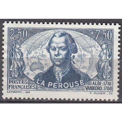France 1942 Michel 550 O Cote (2008) 1.85 € La Pérouse