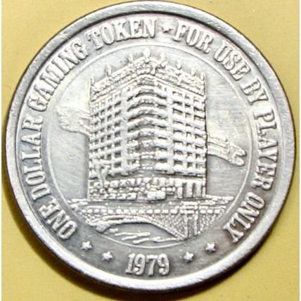 Mapes. $1 Casino Token. Reno, NV. T18.