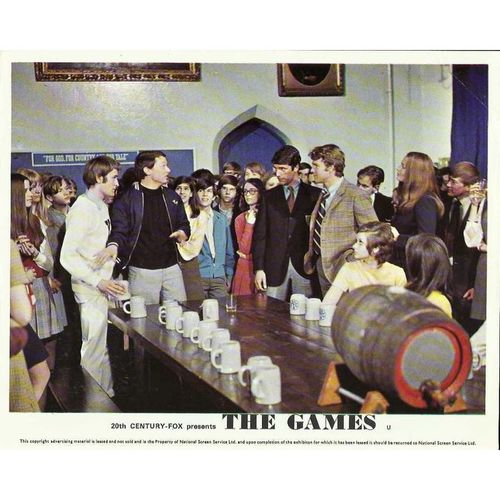 THE GAMES Michael Crawford, Ryan O'Neal 1970 F-O-H Stills Set (8)