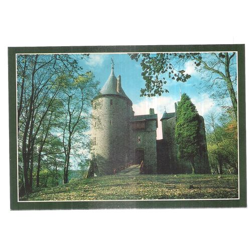 CASTELL COCH, GLAMORGAN, WALES. unused vintage postcard =