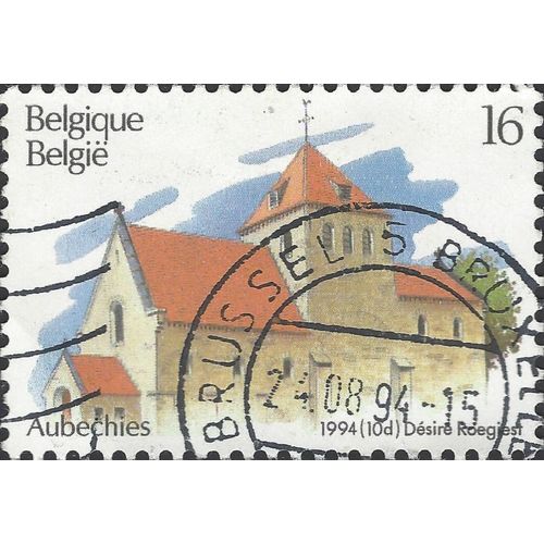 BELGIUM, Church Saint-GÚry, white 1994, 16F