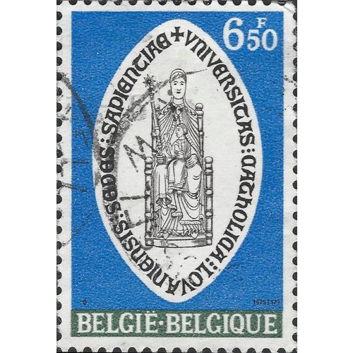 BELGIUM, University of Leuven, blue 1975, 6F50c, #2