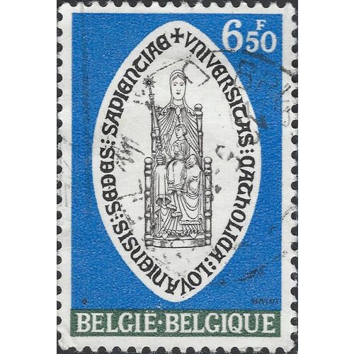 BELGIUM, University of Leuven, blue 1975, 6F50c