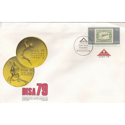 South Africa 1979 DISA 79 FDC Cape Town special cancel Unaddressed VGC