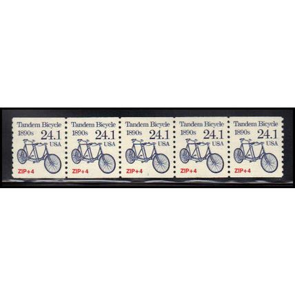 2266 24.1c Tandem Bicycle Very Fine MNH Dry Gum PNC 1/5 X1313