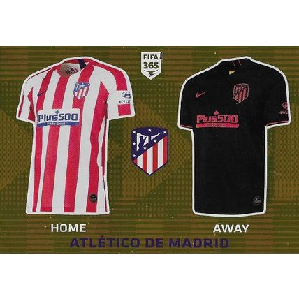 Panini's FIFA 365 2020 (Blue) Sticker: No.69 - Atlético de Madrid Home & Away