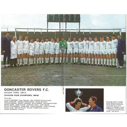 FOOTBALL LEAGUE REVIEW 1969-70 No. 405 (Near Mint - No Writing)