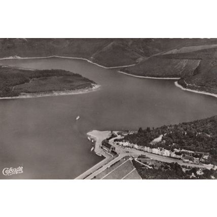 Der Seehof Restaurant Luitbild Der Rurtalsperre German RPC Postcard