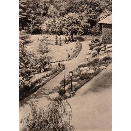 FDGB Erholungsheim Franz Kirsch Diensdorf AM Scharmutzelsee Park German Postcard