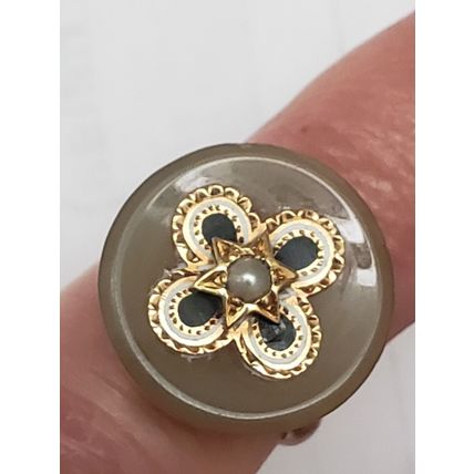 Beautiful 10k Yellow Gold Genuine Amethyst Brandon High Eagles Class Ring