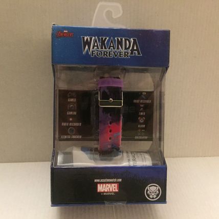 NEW Girls' Marvel Black Panther Interactive Smart Watch