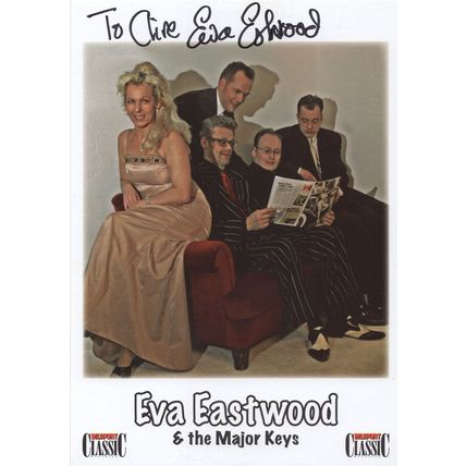 Eva Eastwood Swedish Rock & Roll Rockabilly Singer Hand Signed Photo