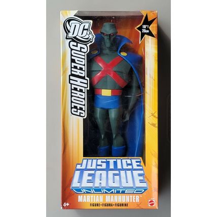 wwf ljn hasbro wrestling superstars justice league 12" martian manhunter figure