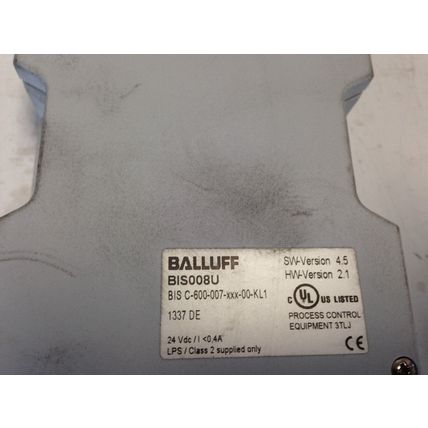 BALLUFF BIS008U ID SYSTEM, BIS008F, BIS C-650, BIS C-600-007-XXX-00-KL1,FI