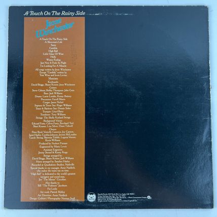 Jesse Winchester - A Touch On The Rainy Side Vinyl LP Record Album BRK 6984