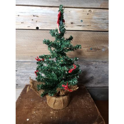 Doll House Miniature Christmas Tree + Barbie + Shelf + Village