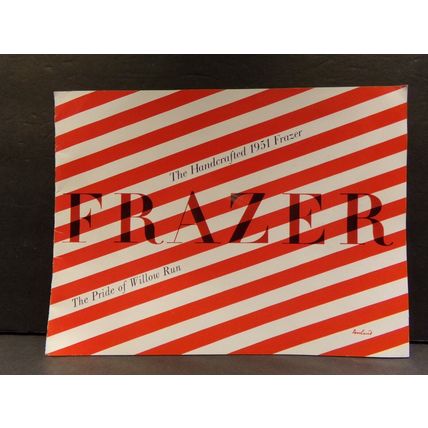The Handcrafted 1951 Frazer Sales Brochure