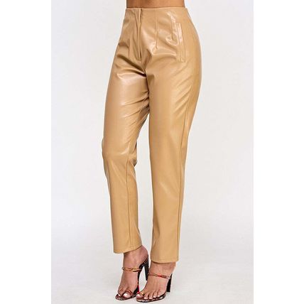 Faux Leather Pants