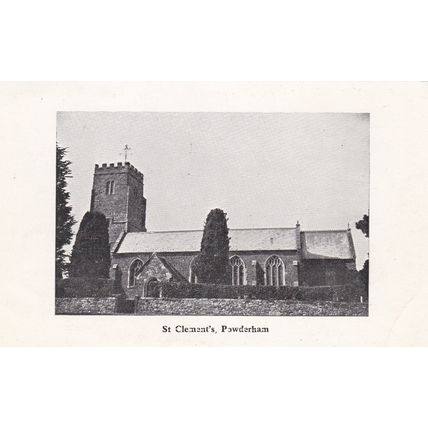 E479 POWDERHAM - ST CLEMENTS CHURCH