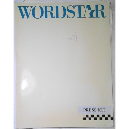 Wordstar Press Kit, 1990 - Brochure and promo literature