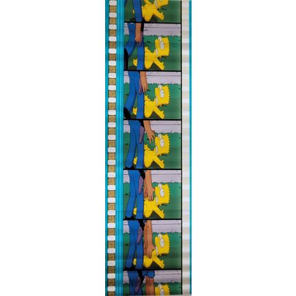 Simpsons Movie. Pk GEB - a017Q . 1 STRIP OF 5 - 35MM FILM CELLS