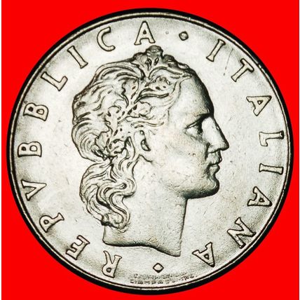 Ⰶ NUDE VULCAN (1954-1989): ITALY ★ 50 LIRAS 1980R! ERROR! ★LOW START★NO RESERVE