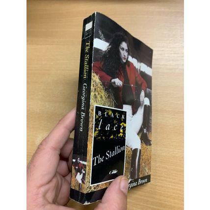 1995 "THE STALLION" BLACK LACE EROTIC FICTION PAPERBACK BOOK (P2)