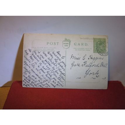 FORT AUGUSTUS, SCOTLAND used antique postcard National Series 1905 pm =
